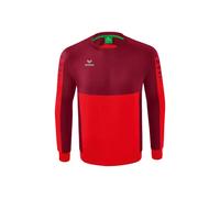 Erima Adult Casual Six Wings Sweatshirt, Red/Bordeaux, S