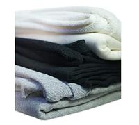 Sweatshirt Fabric Loop Back,British Made,Cotton Rich,French Terry Fabric & Matching Rib.Authentic Sweatshirting Material Cloth by Neo Knitting.Width 178cms.Scoured Finish. Grey Marl, 1 Mt Fabric