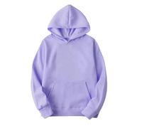 Sweatshirt for Women Pullover Long Sleeve Hooded Hoodie with Pocket Solid Plus Size Hoodies Casual Fit Tops Comfortable Home Going Out Sweatshirts Holiday Ladies Travel Hoodies Autumn Winter S-3XL
