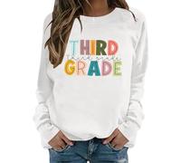 Sweatshirt For Women,Third Grade 3Rd Grade Teacher Crew Back To School Team T-Shirt