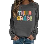 Sweatshirt For Women,Third Grade 3Rd Grade Teacher Crew Back To School Team T-Shirt