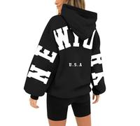 Sweatshirt for Womens Fashion Lightweight Hoodie Cotton Sweatshirt Purple Hoodies Long Sleeve Sweater Winter Clothes for Teen Girls Sweater for Teens Grey Crewneck Crewneck Sweatshirts Kawaii Clothes