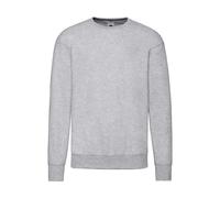 Sweatshirt Fruit of the Loom Lightweight Set-In Gris S