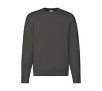 Sweatshirt Fruit of the Loom Premium Set In Gris M