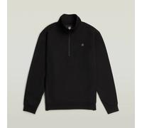 G-star Premium Core Half Zip Sweatshirt Black L Men
