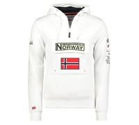 Sweatshirt Geographical Norway Gymclass Hoodie Man Cotton Blend White