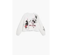 Sweatshirt girl Desigual Mickey Blanc 9/10 ans