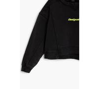 Sweatshirt girl Desigual Tania Gris 5/6 ans