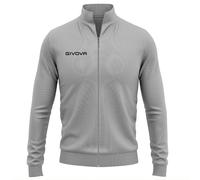 Givova, hoodie city new, gray, M