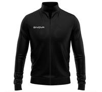 Givova, hoodie city new, black, L