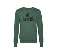 Sweatshirt Greenbomb Animal Raccoon City Wild Vert L