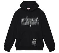 Sweatshirt hooded Miami Heat Nicky Jam Cityscape Noir L