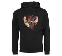 Sweatshirt hooded Mister Tee Hail The King Noir XL
