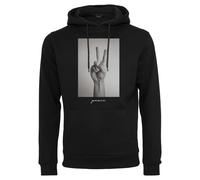 Sweatshirt hooded Mister Tee Peace Sign Noir L