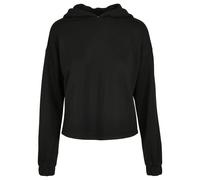 Sweatshirt hoodie woman Urban Classics Modal Terry Noir S