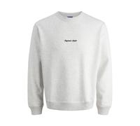 Jack & Jones Norrebro Emb Sweatshirt White XS Men