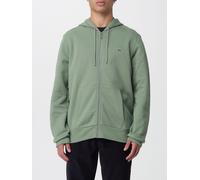 Lacoste Colourblock Full Zip Hoodie Sage Green - M