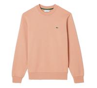 Sweatshirt Lacoste Mens Orange Pullover Top With Logo - Size M