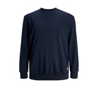 Sweatshirt large size Jack & Jones Basic Bleu Blue 6XL