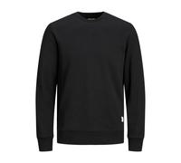 Jack & Jones Large Size Basic Sweatshirt Black 6XL Men