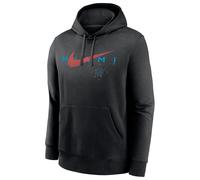 Sweatshirt Miami Marlins Swoosh Neighborhood Fleece Noir XL