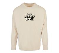 Sweatshirt Mister Tee 2Pac All Eyez on me Blanc L