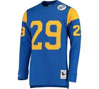 Sweatshirt Mitchell & Ness Ls Los Angeles Rams Bleu M