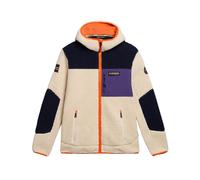 Sweatshirt Napapijri Hoodie Man Polyester Beige/Black/Purple