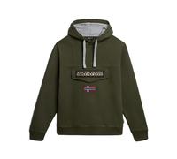 Sweatshirt Napapijri Hoodie Man Polyester Green