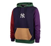 Sweatshirt New York Yankees 47Brand MLB Color Block Dunloe Bleu XS