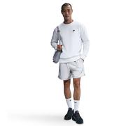 Nike Club Men's Fleece Crew - White - Cotton/Polyester XS