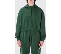 Sweatshirt NIKE Woman color Green - Size: S - female