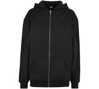 Sweatshirt oversized hooded zip-up for women Urban Classics GT Noir 3XL