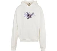 Sweatshirt oversized hoodie Mister Tee Vive la Liberte Blanc M