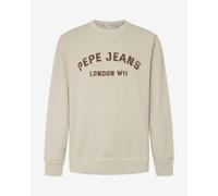 Sweatshirt Pepe Jeans Aldridge Crew white cream - XL