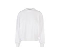 Sweatshirt round neck woman Build Your Brand Oversized Blanc L