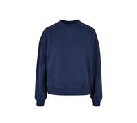 Build Your Brand Oversized Sweatshirt Blue 3XL Woman