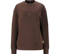 Sweatshirt round neck woman SOS Bovec Marron XL