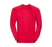 Sweatshirt Russell Athletic Classic Raglan Rouge S