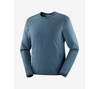 Sweatshirt Salomon Outline Hybrid Warm blue - S