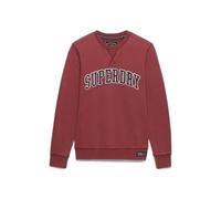 Sweatshirt Superdry Athletic Applique Rouge L