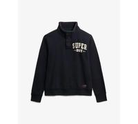 Sweatshirt Superdry Athletic Henley Bleu XL