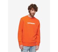 Sweatshirt Superdry Luxury Sport Loose Crew orange white - M