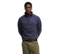 Sweatshirt Superdry Merchant Vintage Print Bleu 2XL