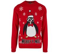 Urban Classics Christmas Sweatshirt Red S Men