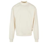 Urban Classics Men's Mock Neck Crew Sweatshirt, whitesand, XL