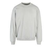 Urban Classics Men's Pigment Dyed Crew Neck Sweatshirt, lightasphalt, M