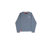 Alpha Industries Basic Small Logo Sweatshirt for Men Size L - denim blue