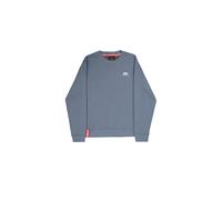 Alpha Industries Basic Small Logo Sweatshirt for Men Size M - denim blue
