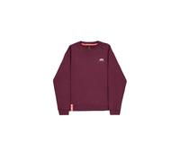 Alpha Industries Basic Small Logo Sweatshirt for Men Size 3XL - dark cherry